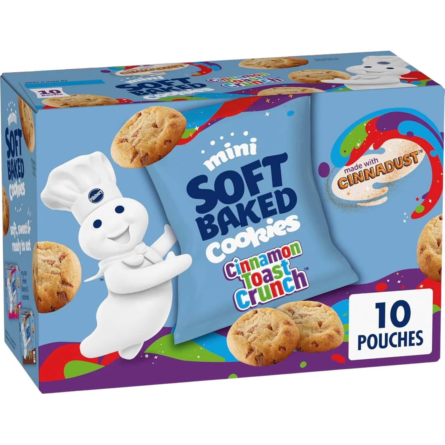Mini Soft Baked Cookies - Cinnamon Toast Crunch (10CT)