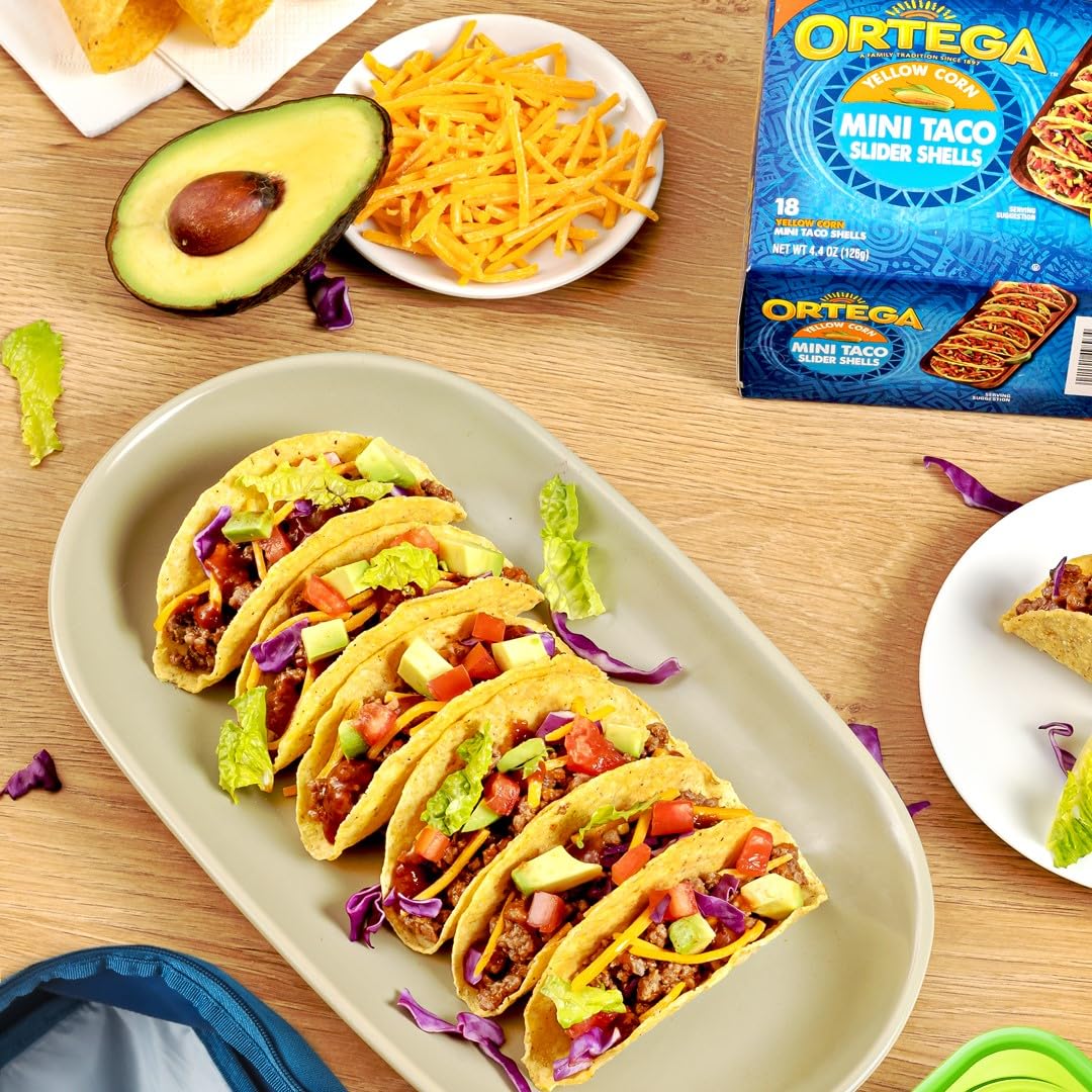 Mini Taco Slider Shells, Yellow Corn (18 CT) - Image 5