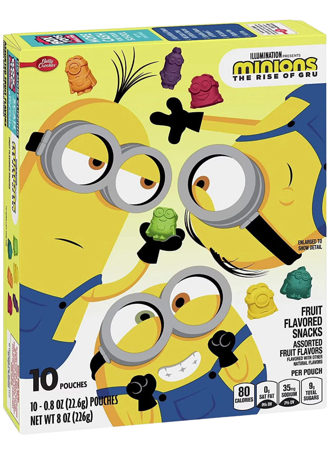 Minions Fruit Snacks Assorted Fruit 10CT