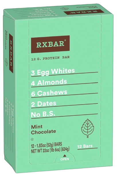 Mint Chocolate Protein Bar (12 CT)