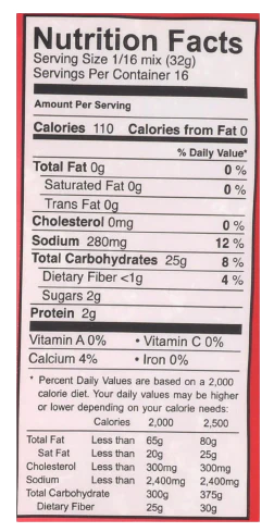 Gluten Free Pizza Crust Mix - Image 2