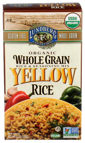 Organic Wholegrain Yellow Rice Mix
