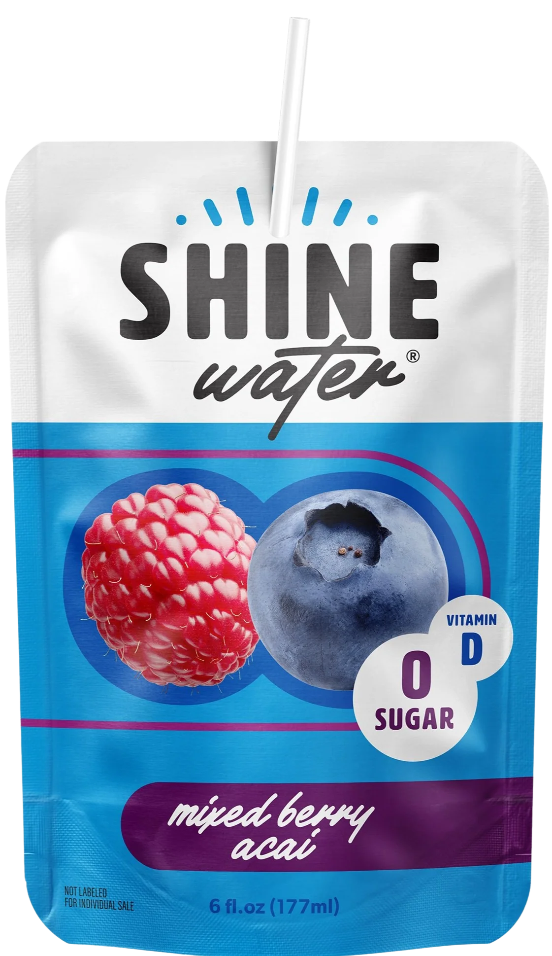 Mixed Berry Water Pouch (8 Pack) - Image 2