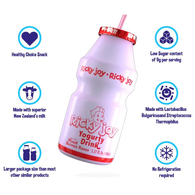 Mixed Berry Yogurt Drink (4 Pack) - Image 3