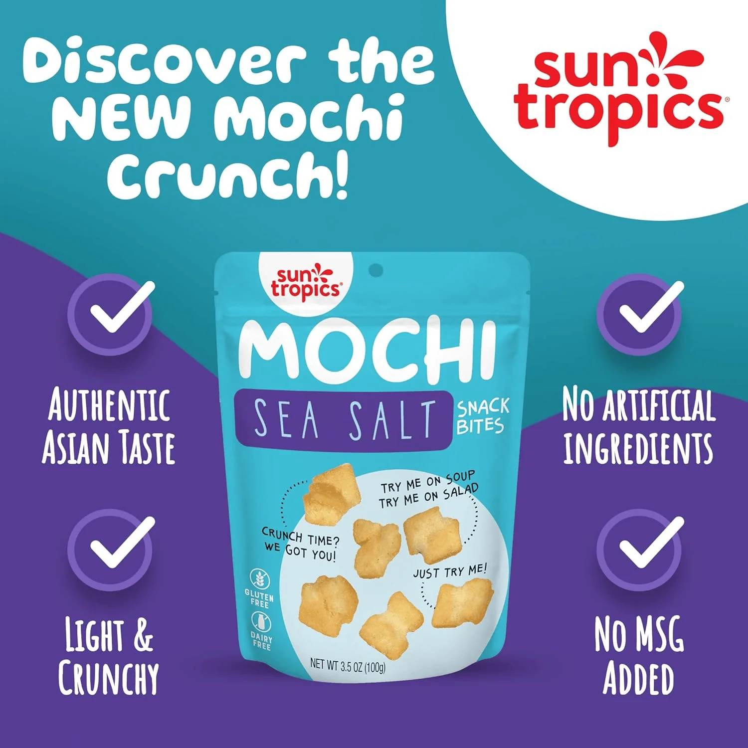 Mochi Snack Bites - Sea Salt - Image 5