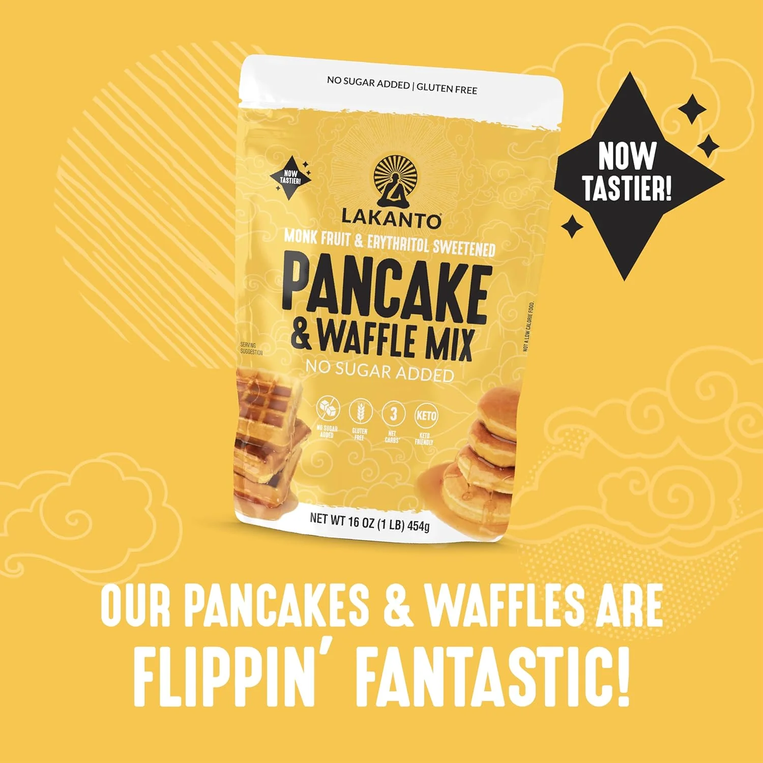 Pancake & Waffle Mix - No Sugar Added - Image 3