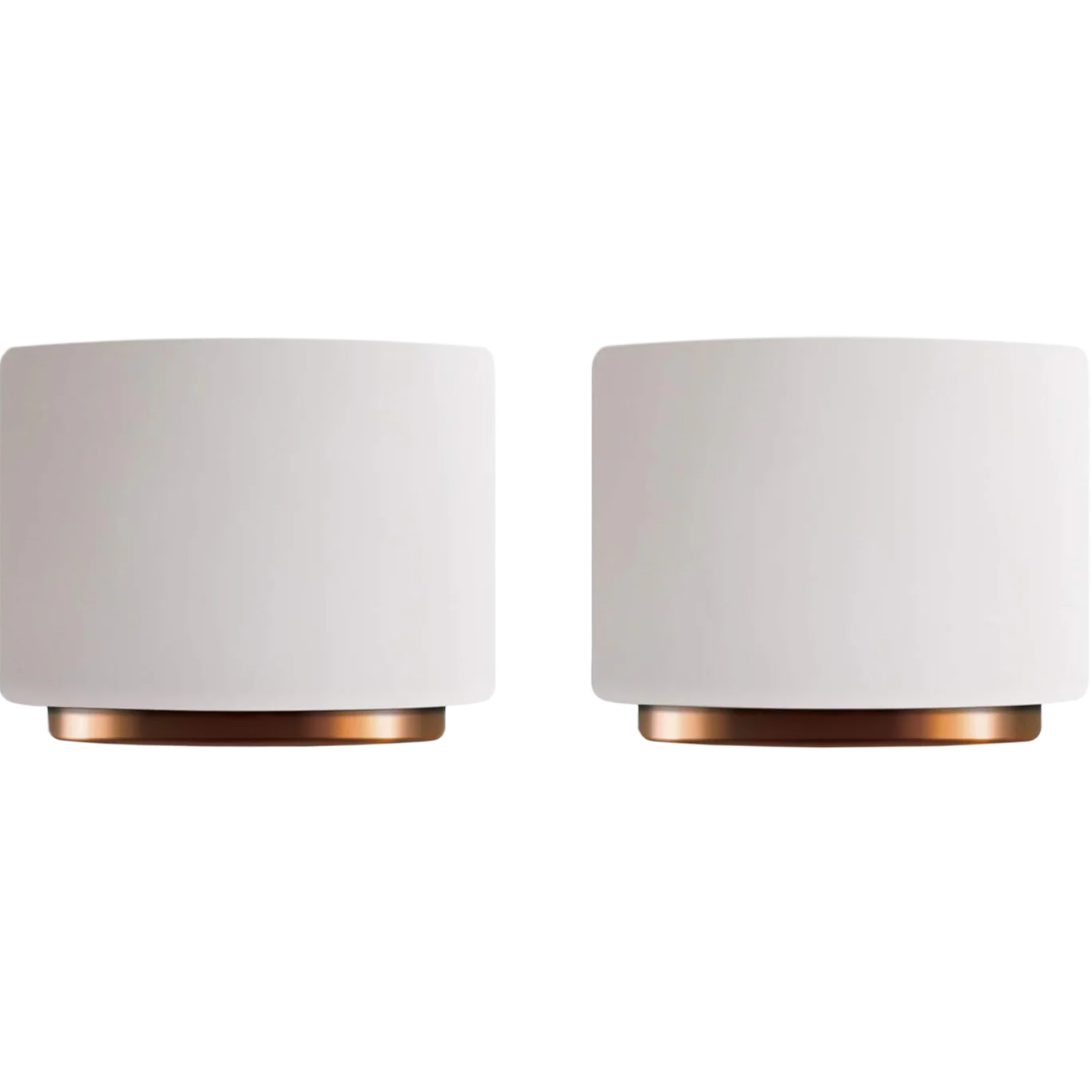 Monty Milk Art Espresso Cups (Set of 2) - White