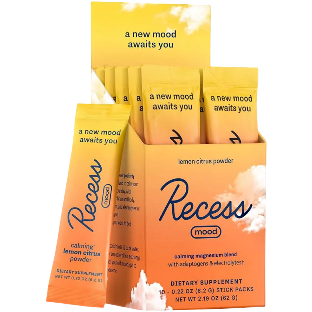 Mood Powder Packets - Lemon Citrus (10 CT)