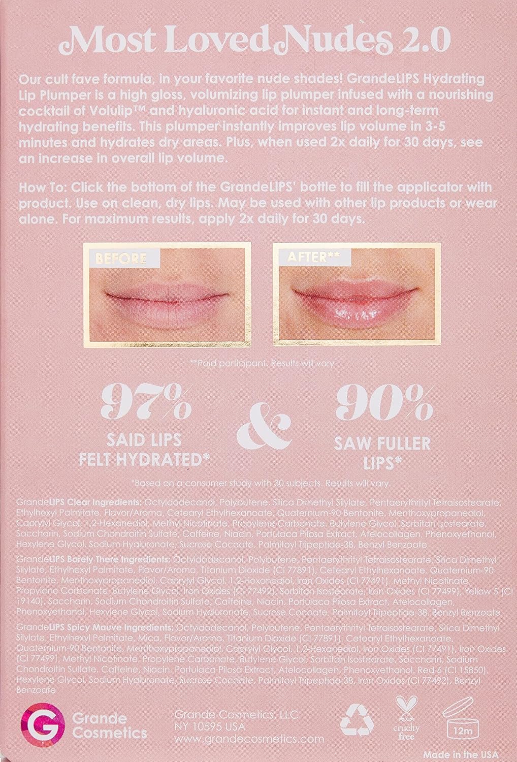 Most Loved Nudes 2.0 - Lip Plumping Glosses Set - Image 4