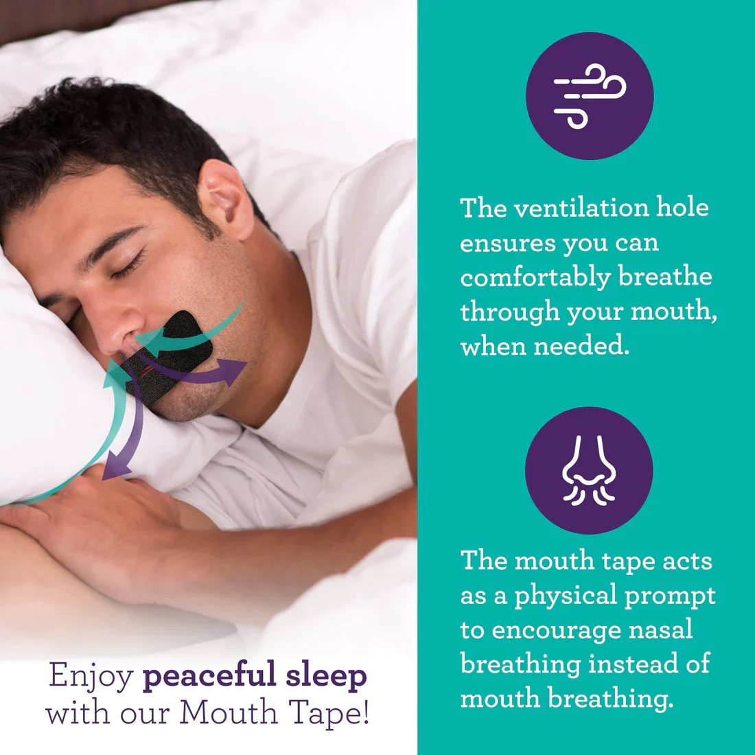 Mouth Tape + Travel Case (60 CT) - Image 4