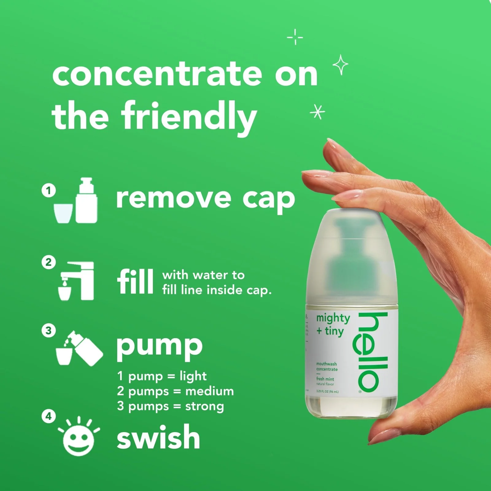 Mouthwash Concentrate Fresh Mint - Image 4