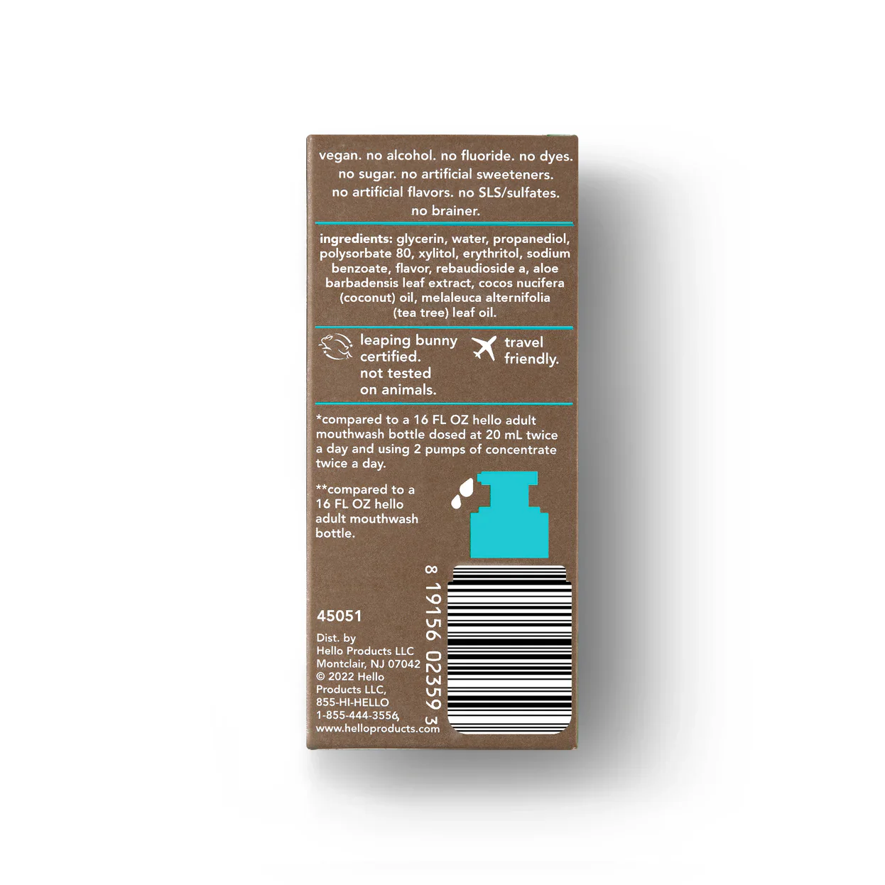 Mouthwash Concentrate Fresh Mint - Image 7