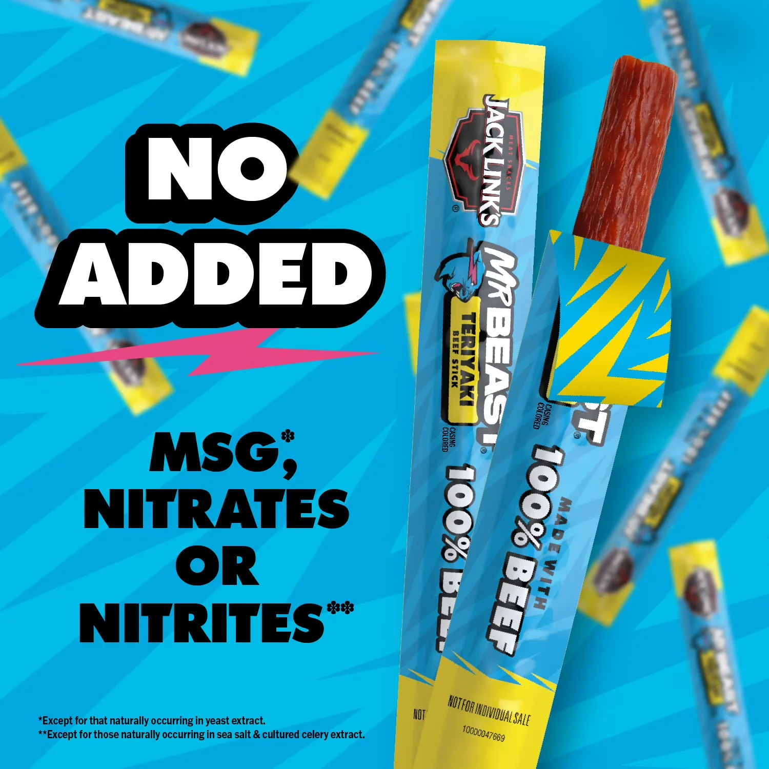 Mr Beast Teriyaki Beef Sticks (8 CT) - Image 2