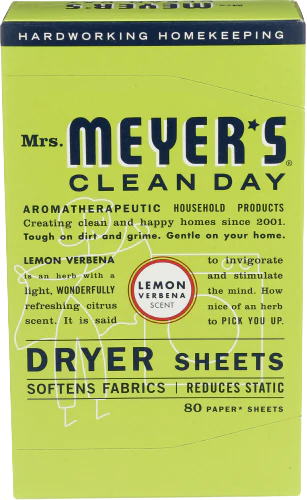 Lemon Verbena Dryer Sheets