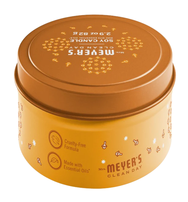 Orange Clove Tin Candle - Image 2