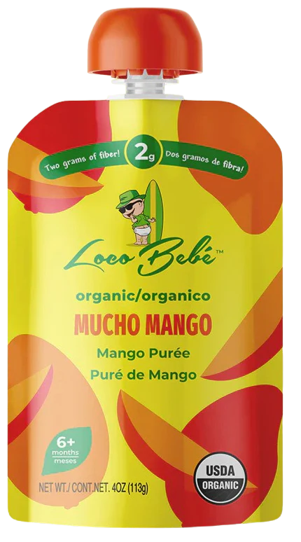 Organic Mucho Mango Baby Food Puree (10 Pack) - Image 2