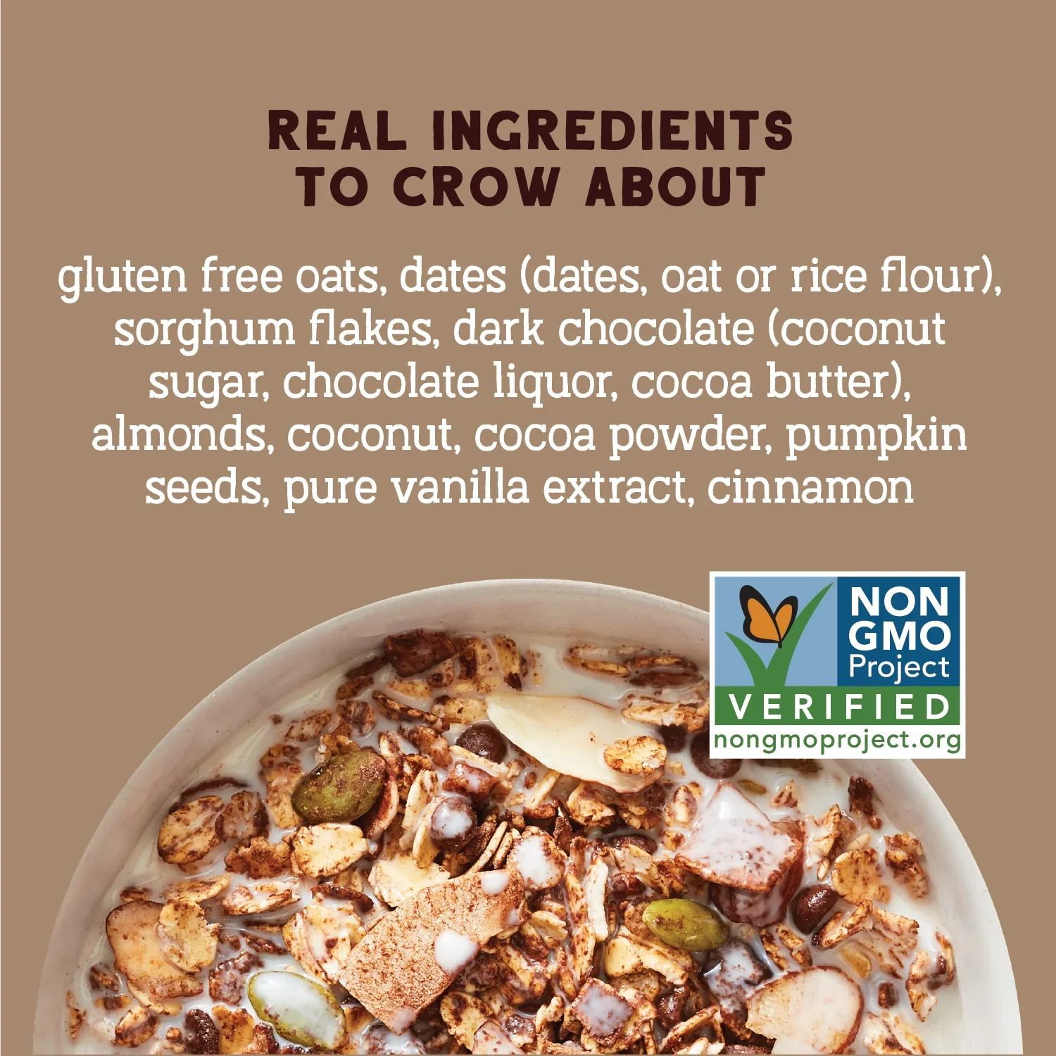 Muesli Cereal - Early Riser Mix Dark Chocolate Almond - Image 2