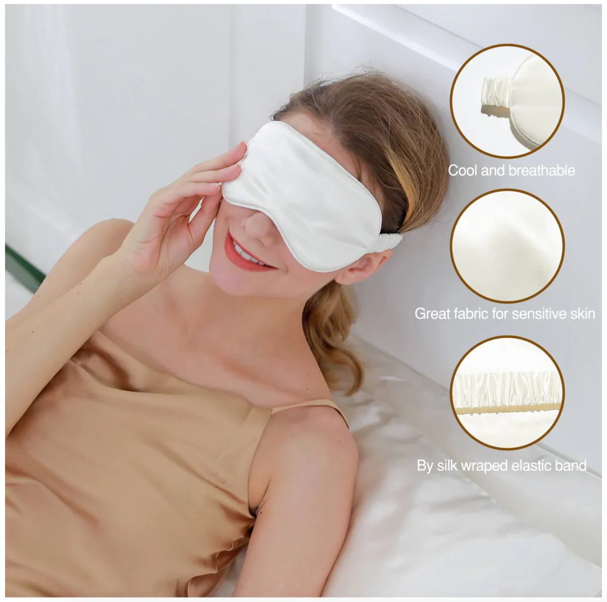 Mulberry Silk Sleep Masks (1 CT) - Image 3