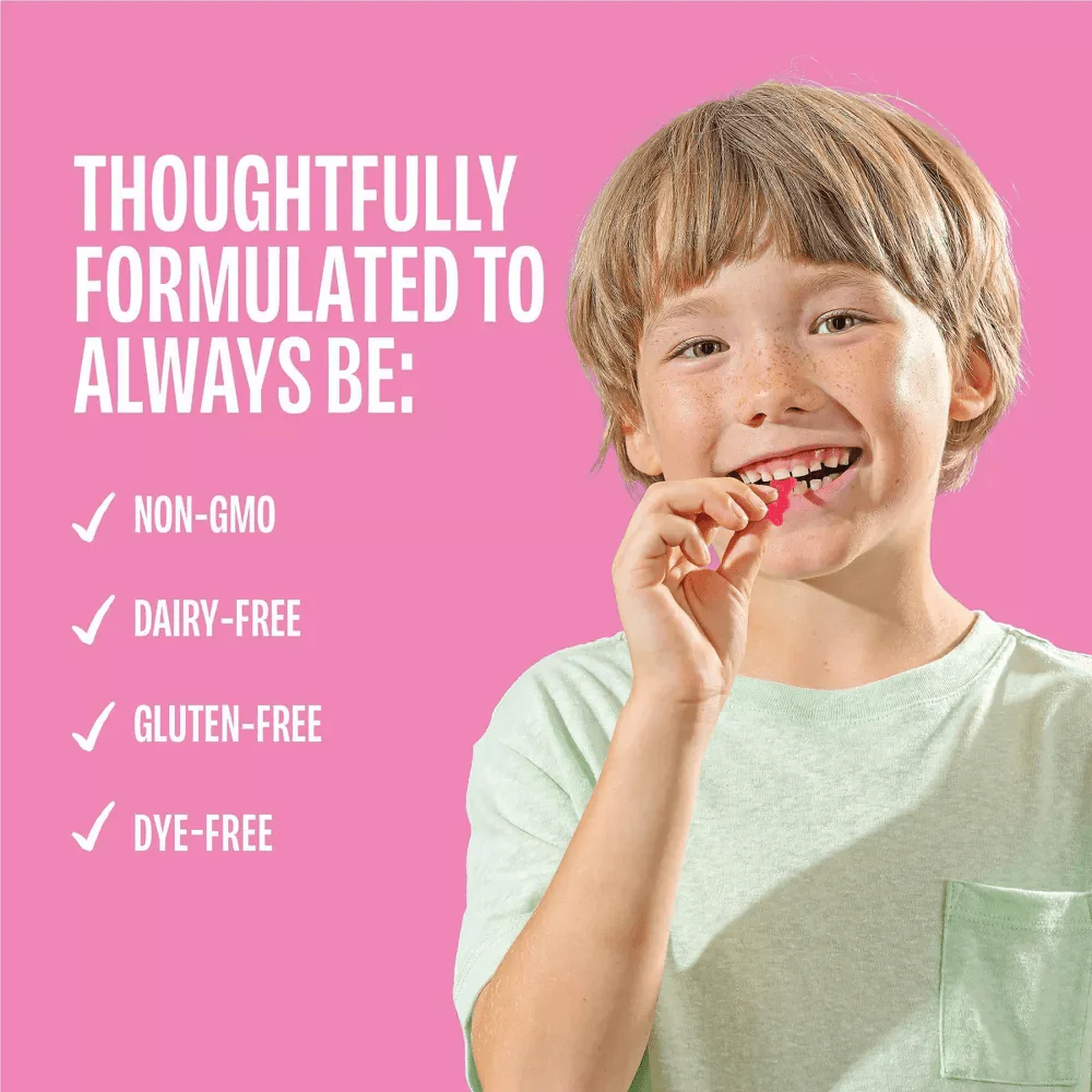 Multeez Daily Multivitamin Gummy Packs For Kids - Strawberry Splash - Image 4