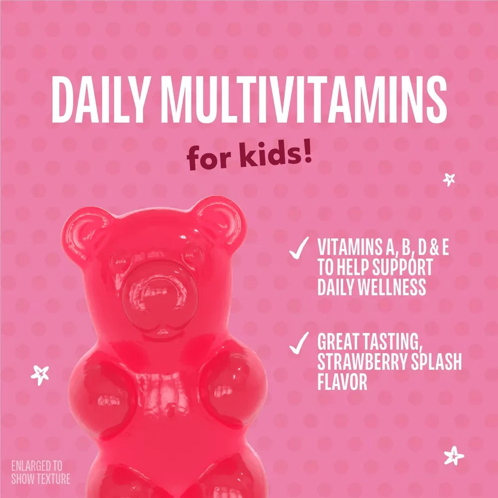 Multeez Daily Multivitamin Gummy Packs For Kids - Strawberry Splash - Image 7