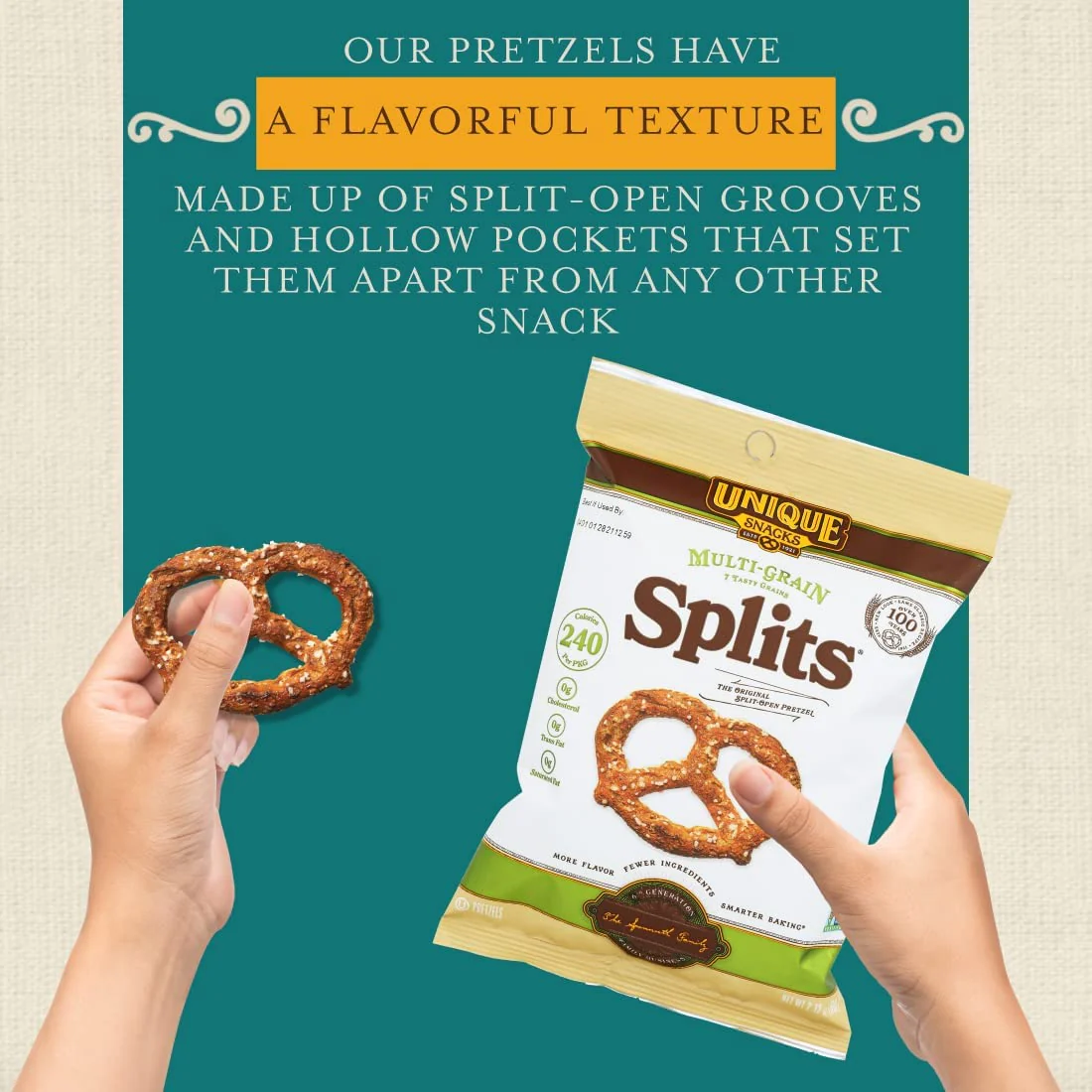 Multi Grain Pretzels (Snack Siz) - Image 4