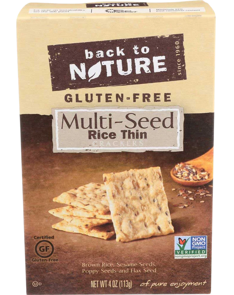 Multi-Seed Rice Thins Crackers
