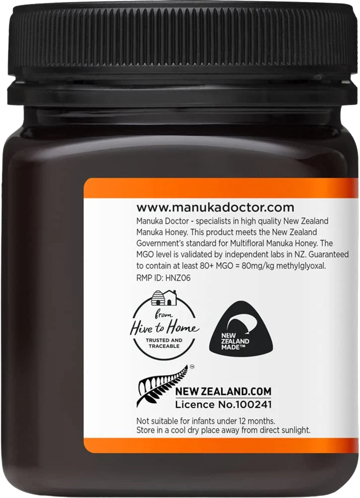 Multifloral Manuka Honey MGO 80+ - Image 4