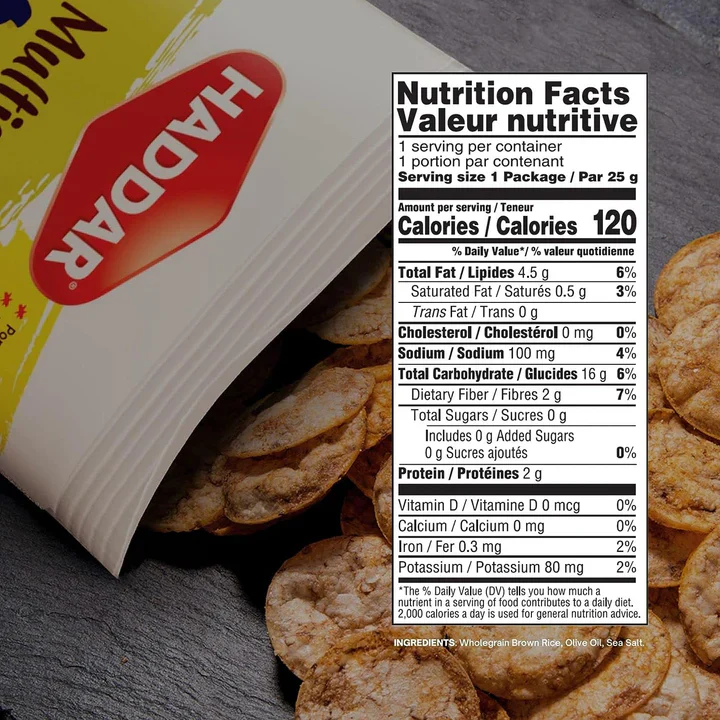 Multigrain Sea Salt Rice Chips - Image 3