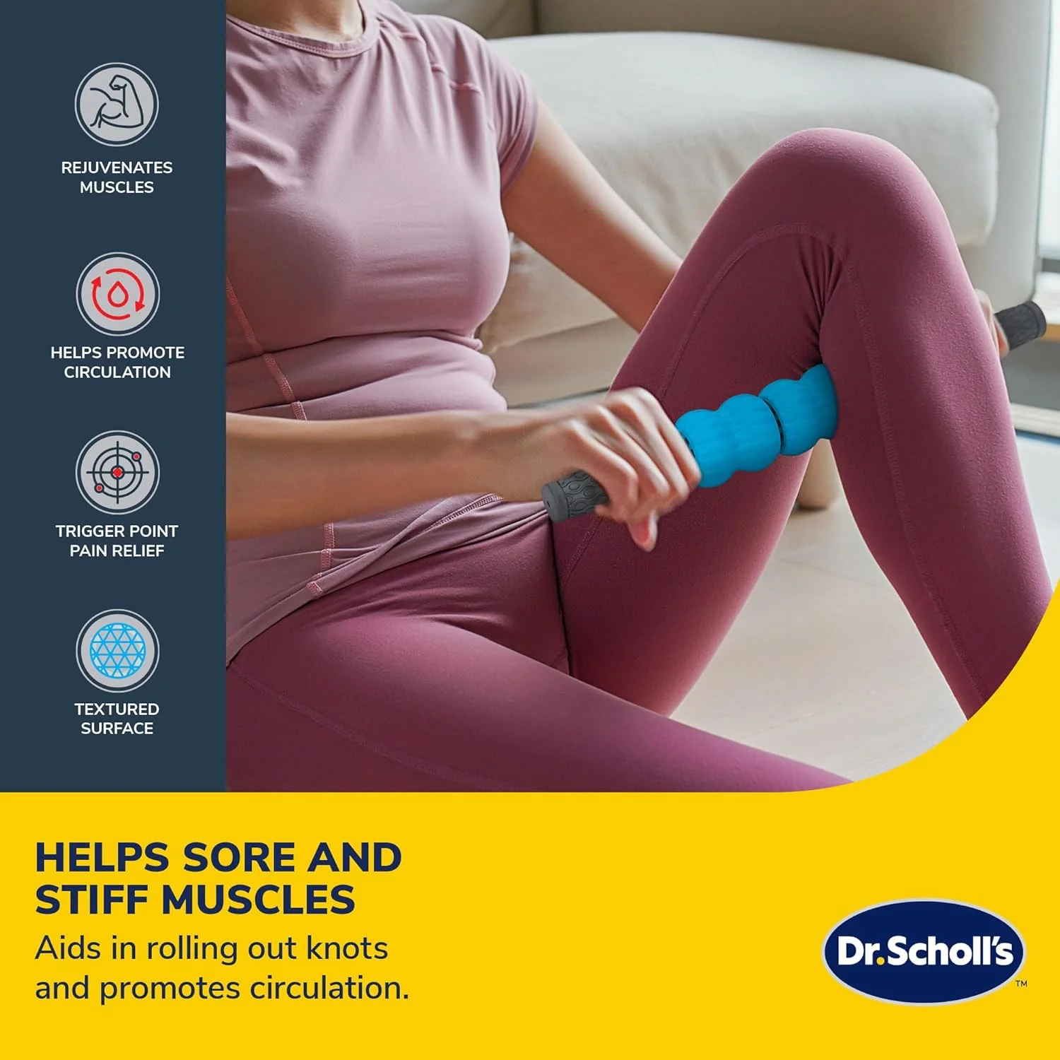 Muscle Massage Roller Stick - Image 3