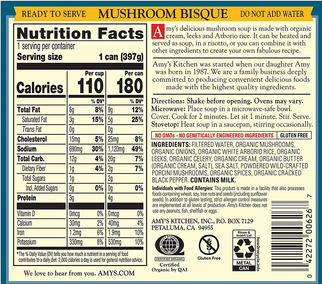 Mushroom Bisque With Porcin - Image 3