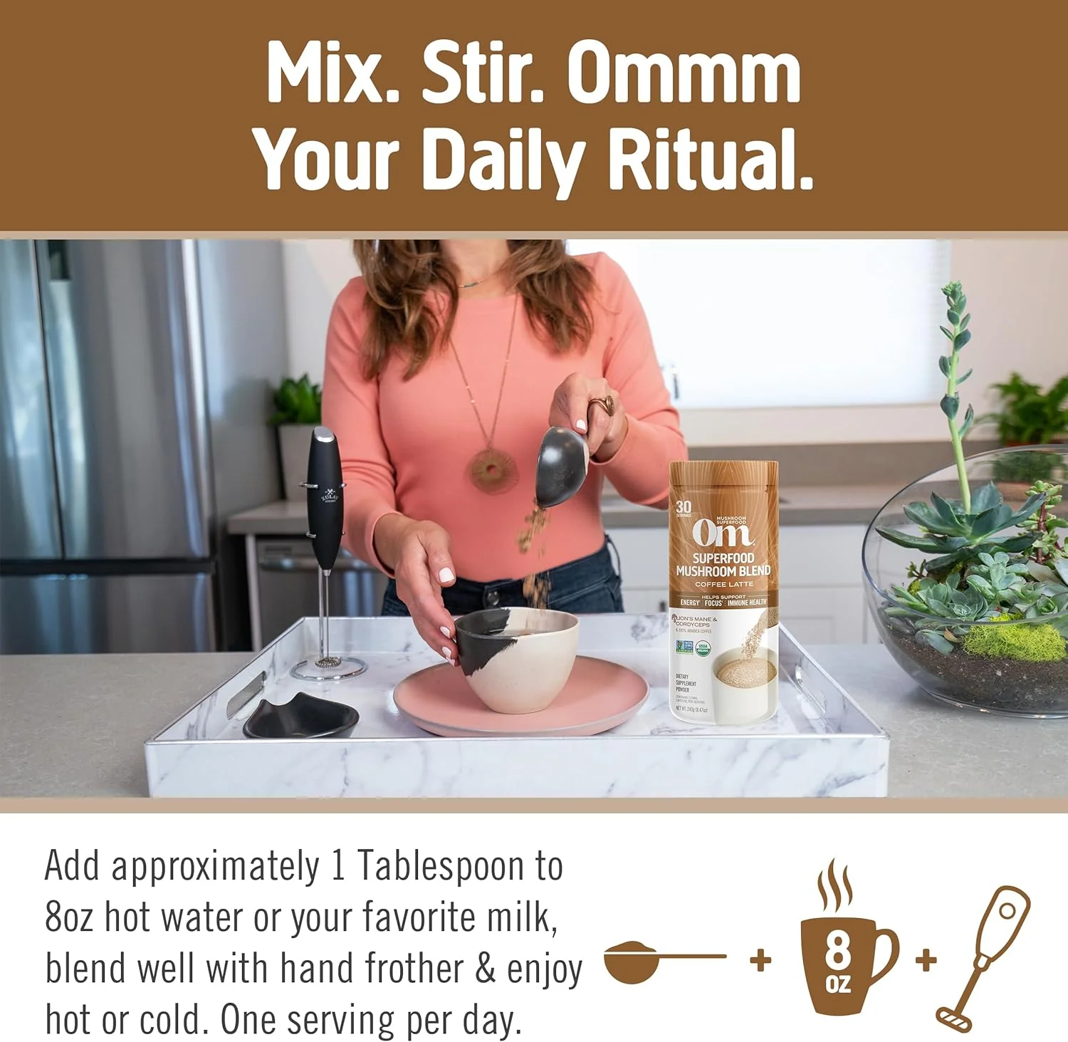 Mushroom Coffee Latte Blend - Image 2