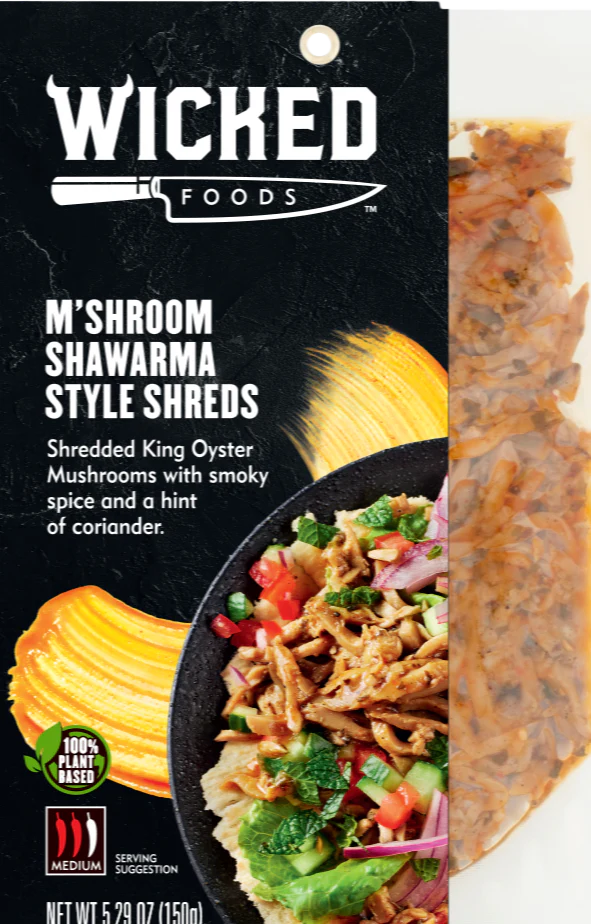 Mushroom Shawarma Entree