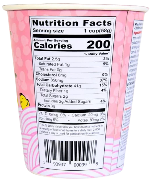 My Melody Pho Noodle Soup - Chicken Lemongrass (6 Pack) - Image 5