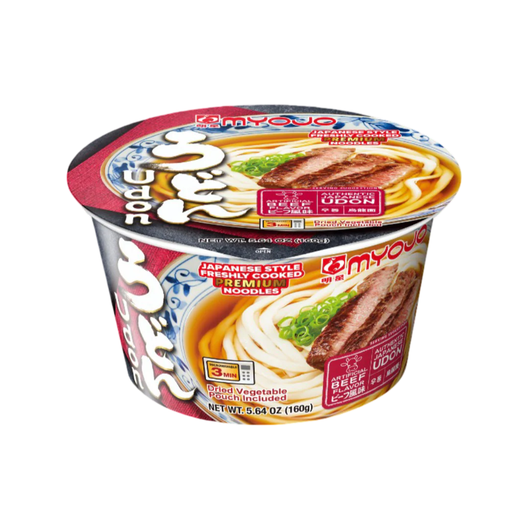 Myojo Udon Bowl Beef (6 CT) - Image 3