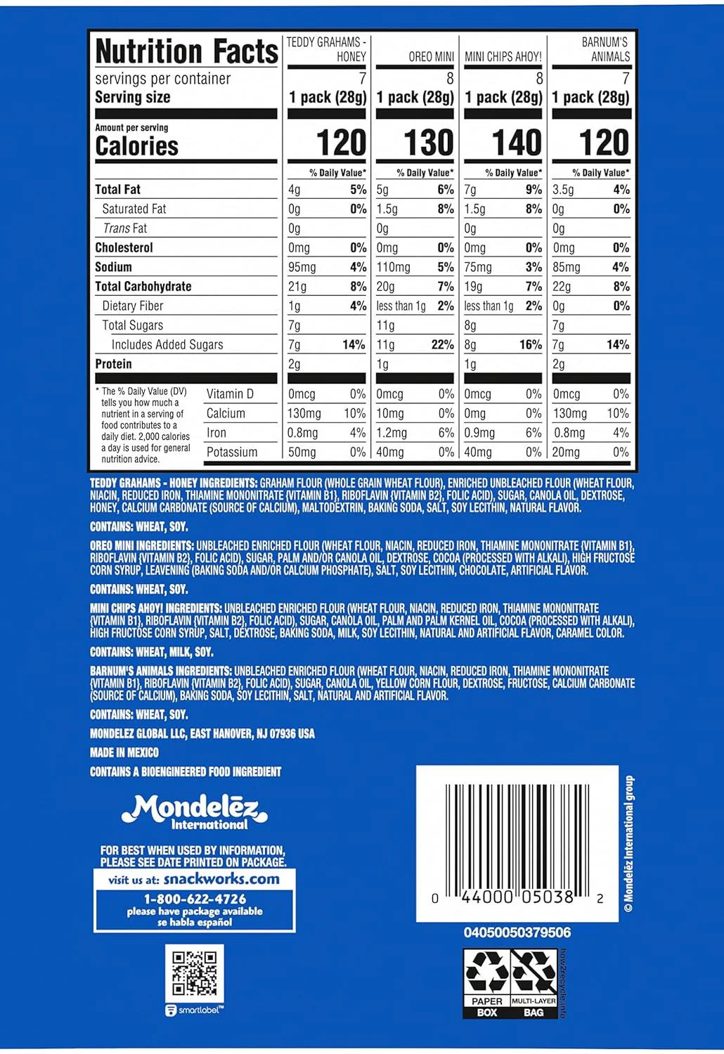 Nabisco Team Favorites Variety Pack (30 CT) - Image 4