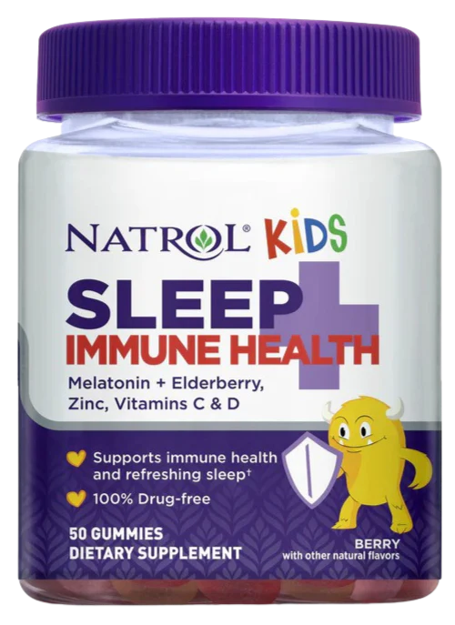 Melatonin & Elderberry Kids Gummies 50Ct