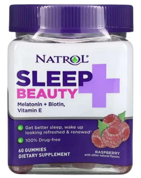Raspberry Sleep & Beauty Gummies