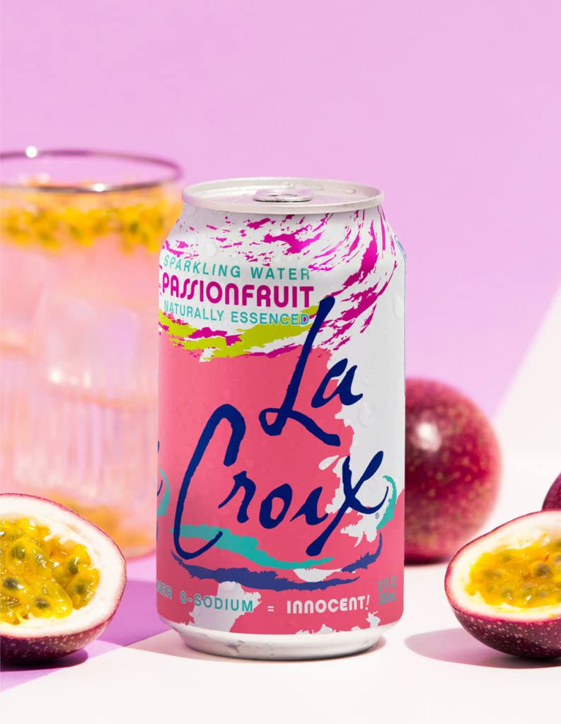Naturally Passionfruit Essenced Sparkling Water (8 Pack) - Image 4