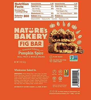 Pumpkin Spice Fig Bars (6 Ct) - Image 2