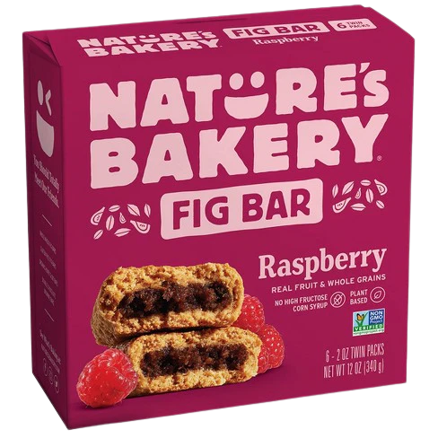Whole Wheat Fig Raspberry Bar (6 Ct)