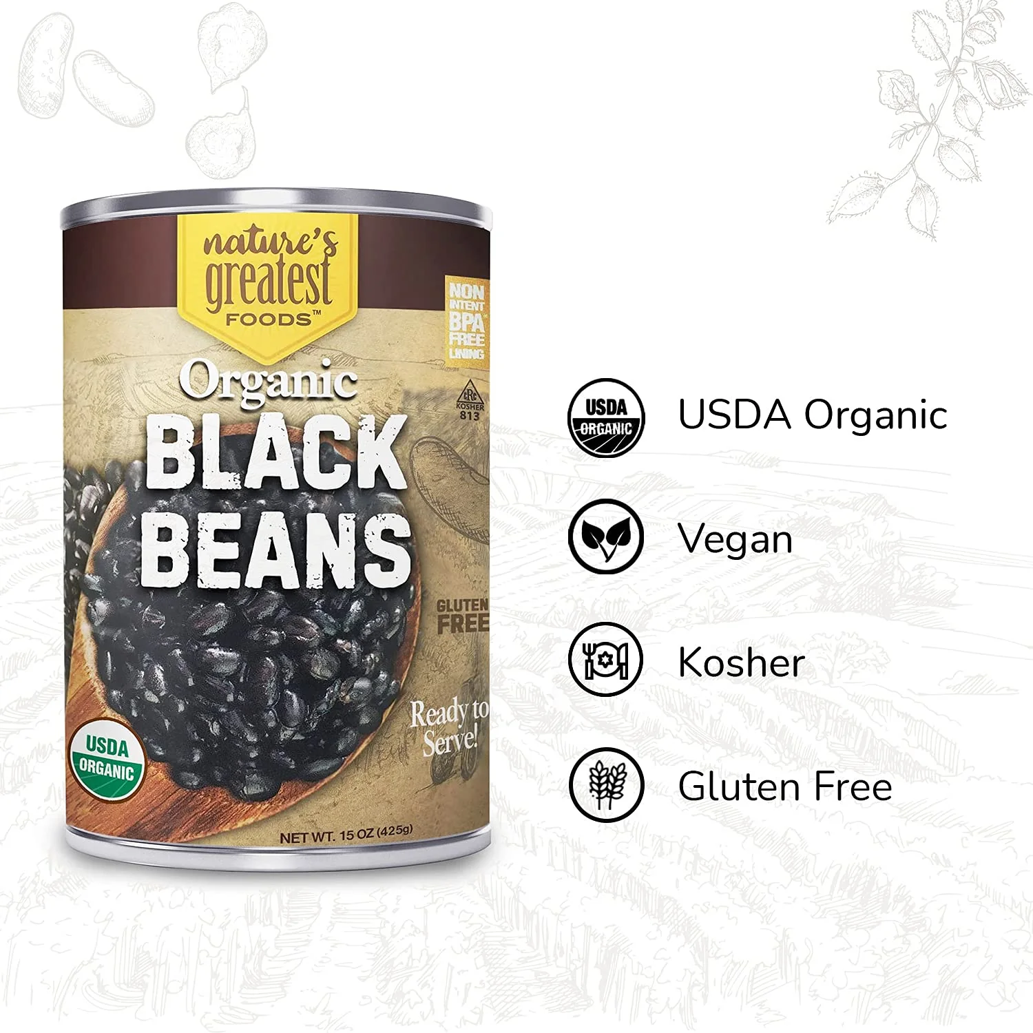 Organic Beans Black - Image 4