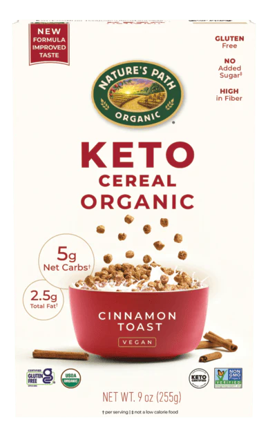 Organic Cinnamon Toast Keto Cereal