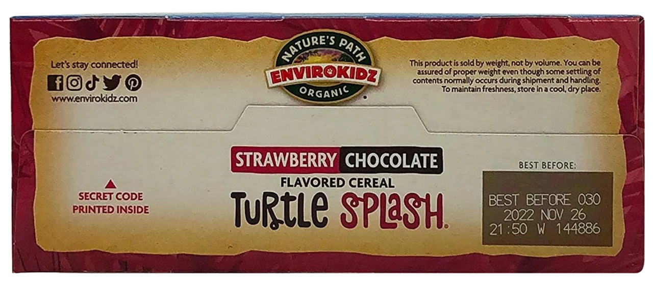 Organic Strawberry Chocolate Turtle Splash Cereal - Image 4
