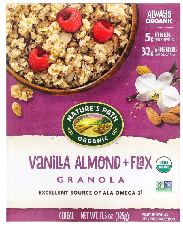 Organic Vanilla Almond Flax Granola