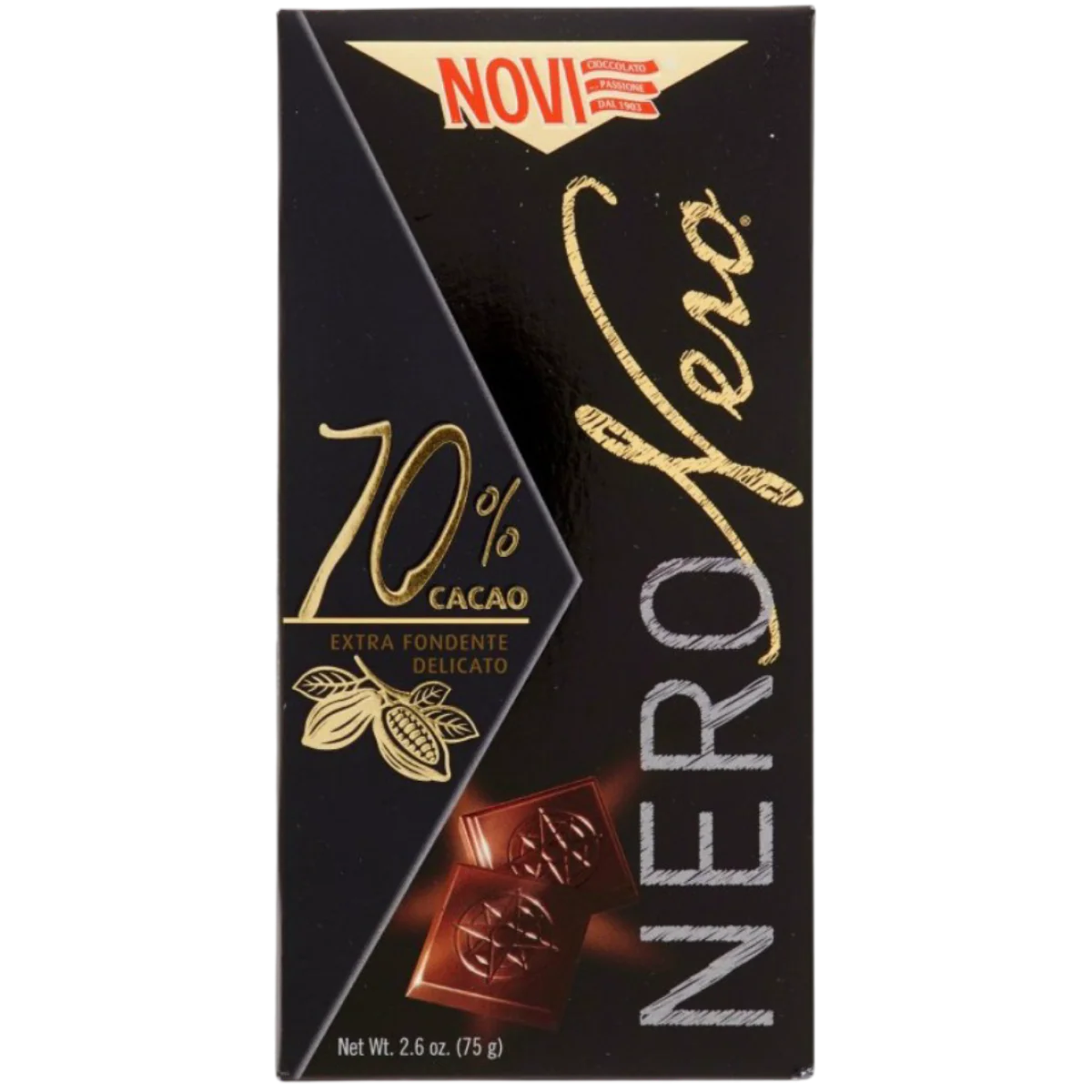 Nero 70% Dark Chocolate Bar (3CT) - Image 2