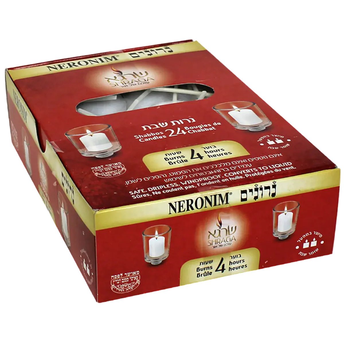 Neronim 4-Hour Candles (24 CT)
