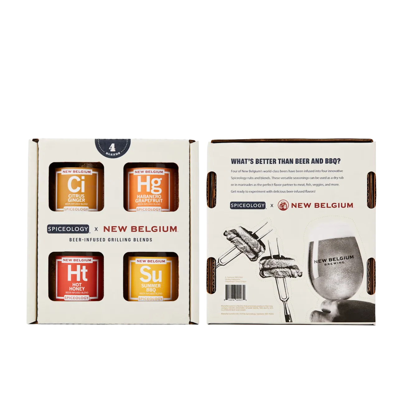 Ultimate Cookout Flight Beer-Infused Grilling Blends