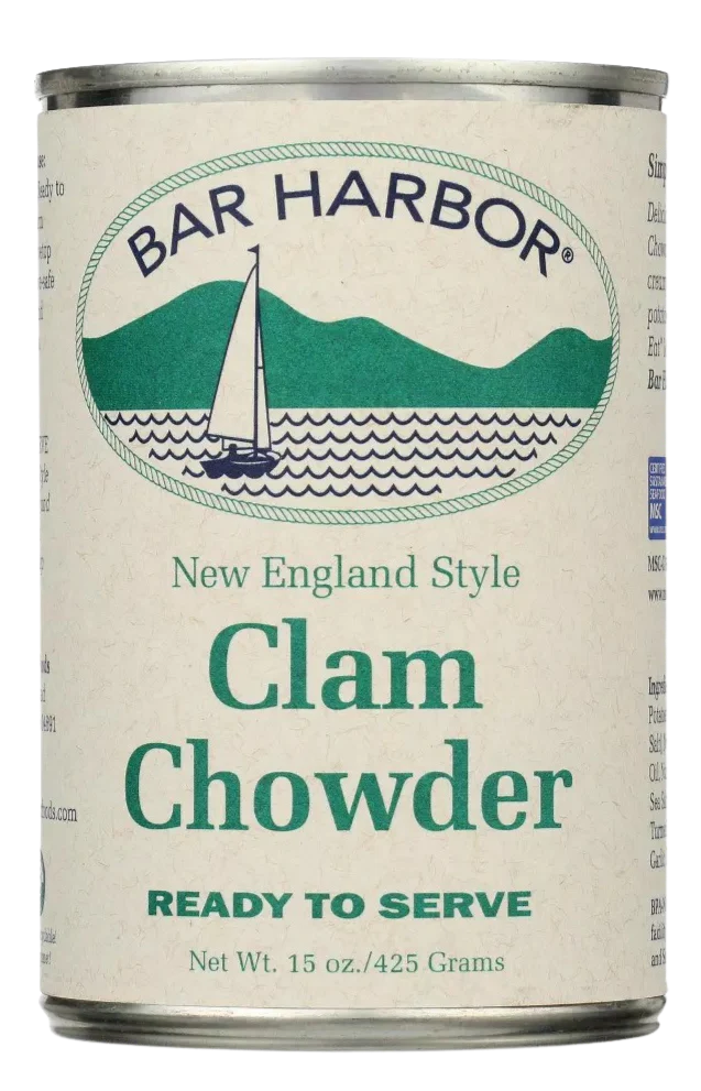 New England Style Clam Chowder Soup