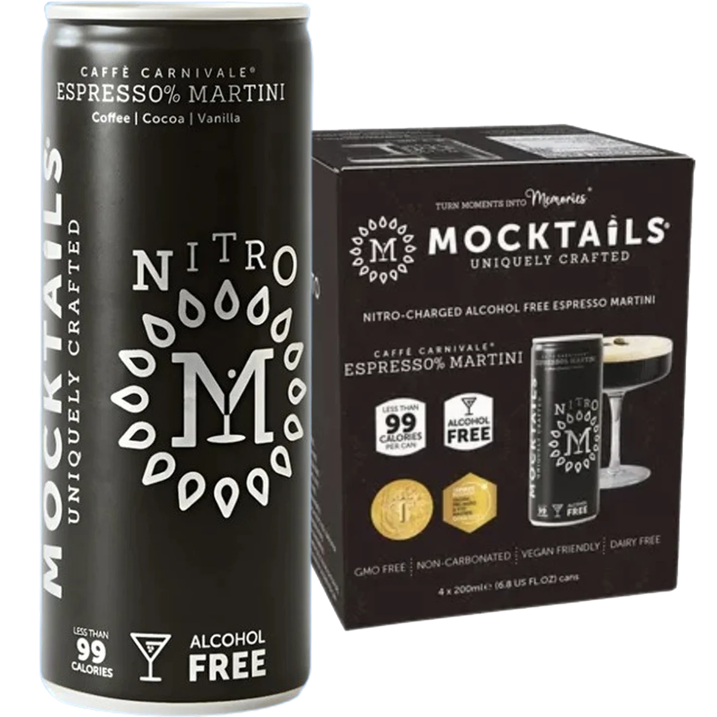 Nitro Espresso Martini Non-Alcohol Mocktail (4 Pack)