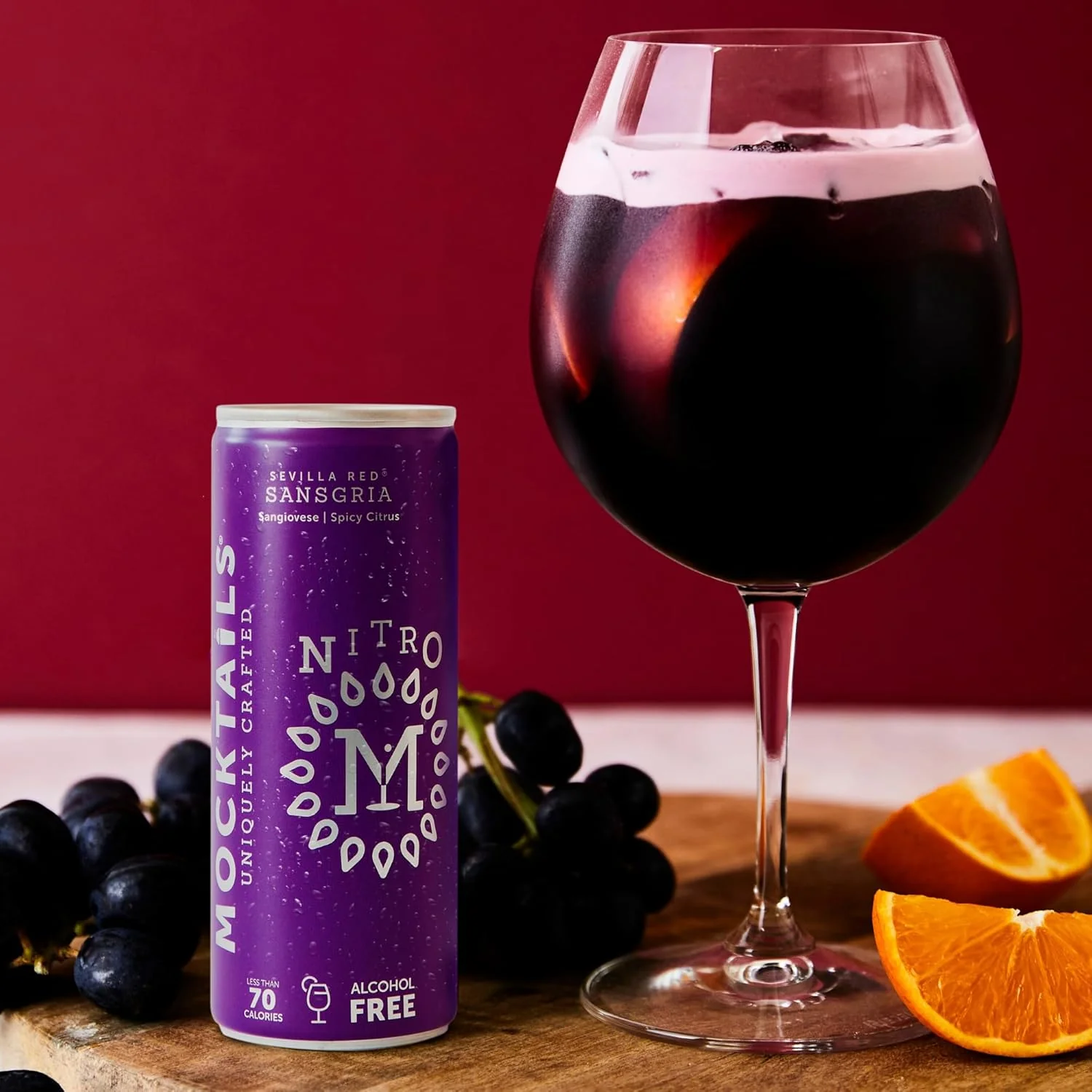 Nitro Sangria Non-Alcoholic Mocktail (4 Pack) - Image 4